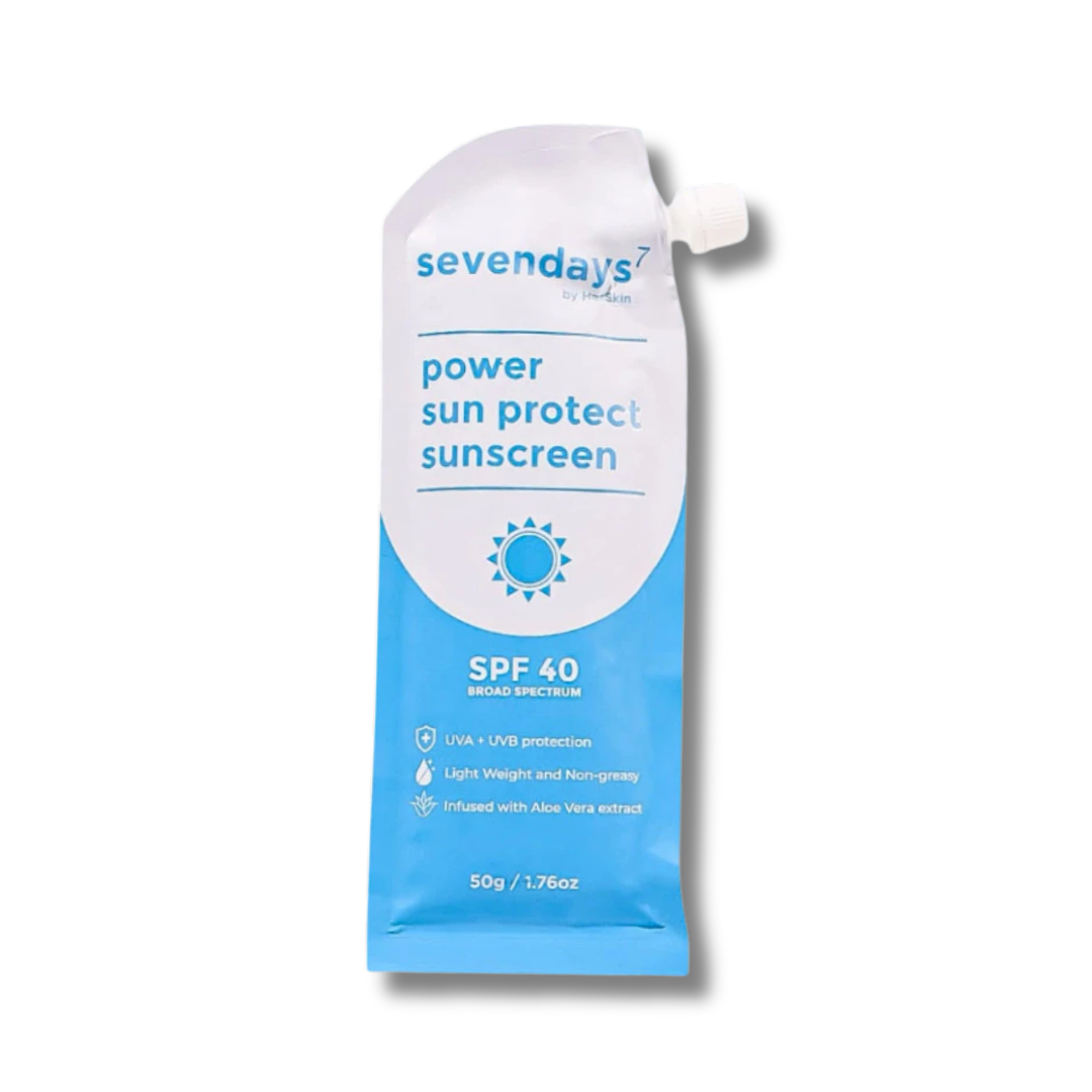 Sevendays Power Sun Protect – Broad Spectrum SPF Sunscreen for Face & Body – 50g – Buy in UAE Sevendays Power Sun Protect – Broad Spectrum SPF Sunscreen for Face & Body – 50g – Buy in UAE